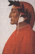 Sandro Botticelli Portrait of Dante Alighieri (mk36) Spain oil painting artist